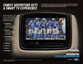 Expedition Smart TV Fact Sheet